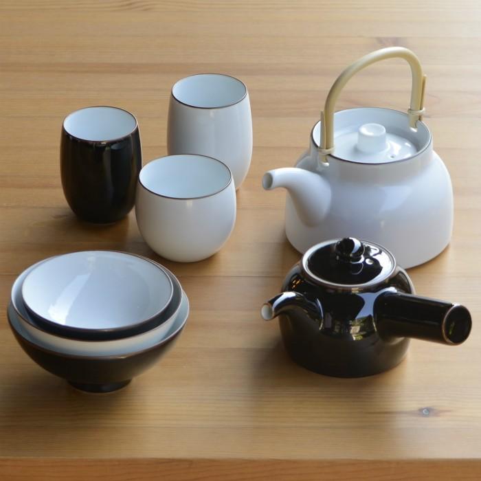 白山陶器 和食器 おしゃれ 波佐見焼 ベーシック 急須 天目 natural69