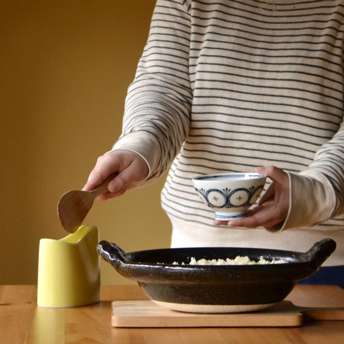 白山陶器 和食器 おしゃれ 波佐見焼 しゃもじ立て ポケット キッチン