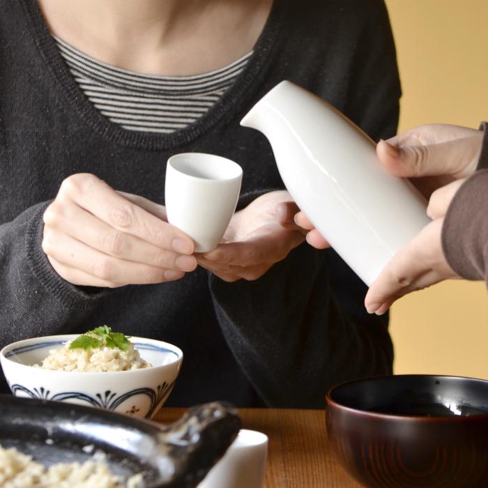 白山陶器 和食器 おしゃれ 波佐見焼 酒器 ペンギン 盃 natural69 結婚