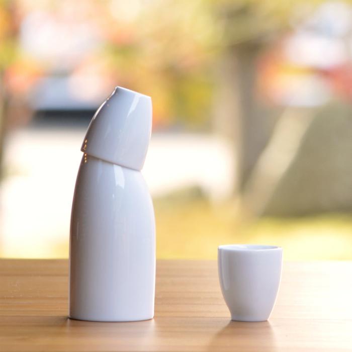 白山陶器 和食器 おしゃれ 波佐見焼 酒器 ペンギン 盃 natural69 結婚