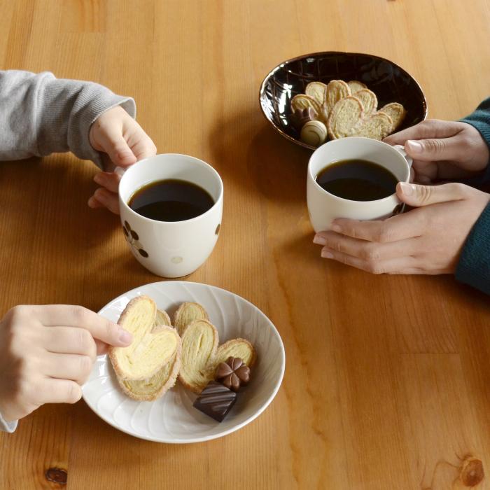 白山陶器 和食器 おしゃれ 皿 波佐見焼 シェル 取皿 中皿 natural69