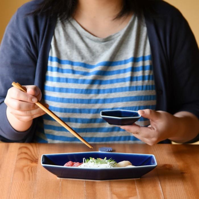 白山陶器 和食器 おしゃれ 波佐見焼 KIKKOU 長鉢 中(WMサイズ