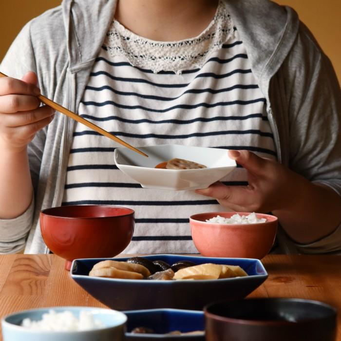 白山陶器 和食器 おしゃれ 波佐見焼 KIKKOU 煮付鉢(Mサイズ) natural69