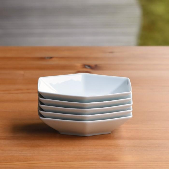 白山陶器 和食器 おしゃれ 波佐見焼 KIKKOU 煮付鉢(Mサイズ) natural69