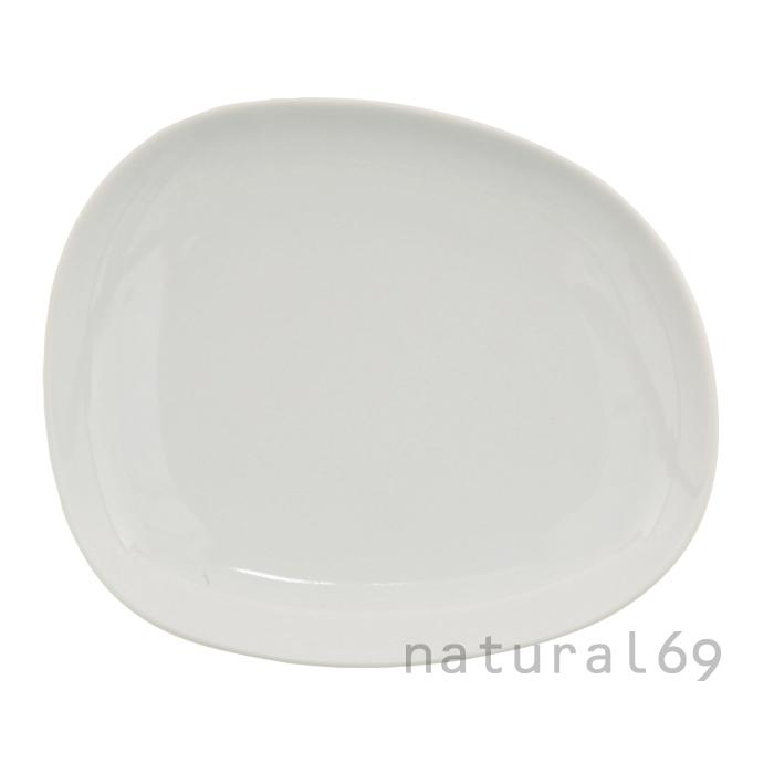 白山陶器 和食器 おしゃれ 波佐見焼 皿 ペトラ プレートM natural69