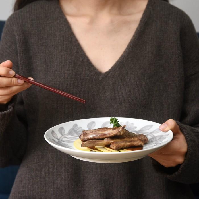 和食器 おしゃれ波佐見焼 皿 西山 デイジー 22cm プレート 和食器 おしゃれ波佐見焼 皿 西山 デイジー 22cm プレート