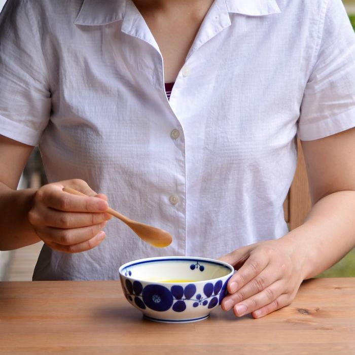 白山陶器 和食器 おしゃれ 波佐見焼 ボウル ブルーム ボールS