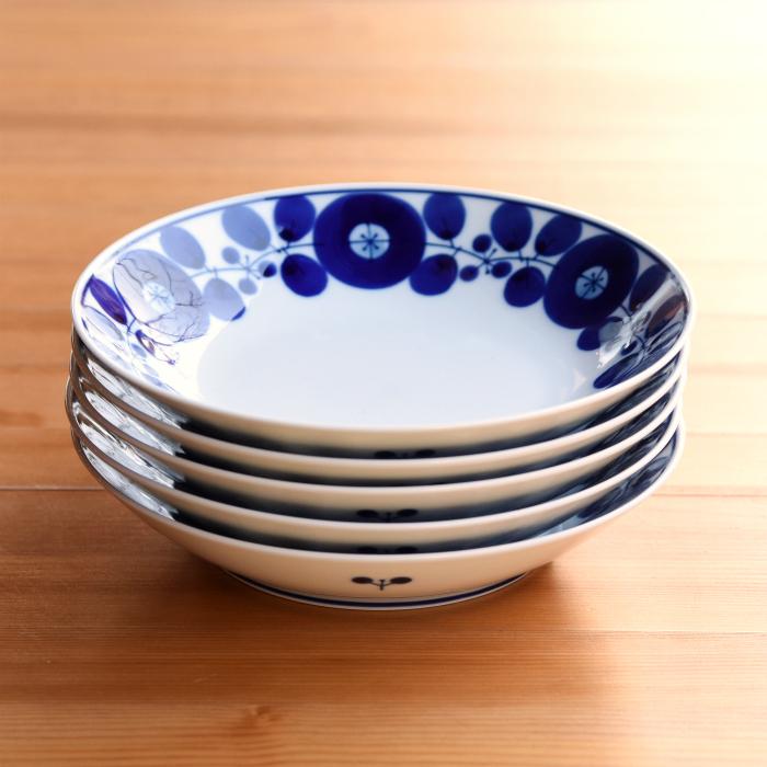 白山陶器 和食器 おしゃれ 波佐見焼 皿 ブルーム フリーディッシュ