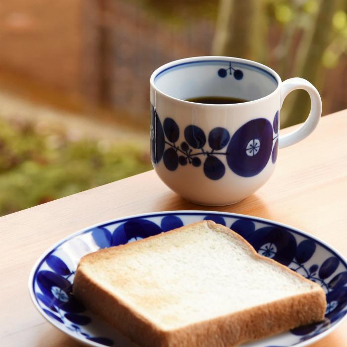 白山陶器 和食器 おしゃれ 波佐見焼 マグカップ ブルーム リース