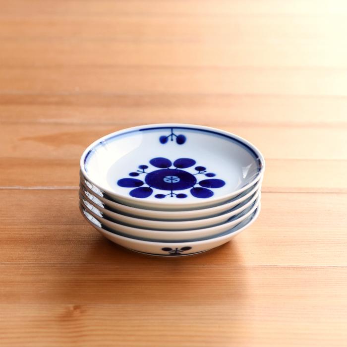 白山陶器 和食器 おしゃれ 波佐見焼 豆皿 ブルーム プレートSS