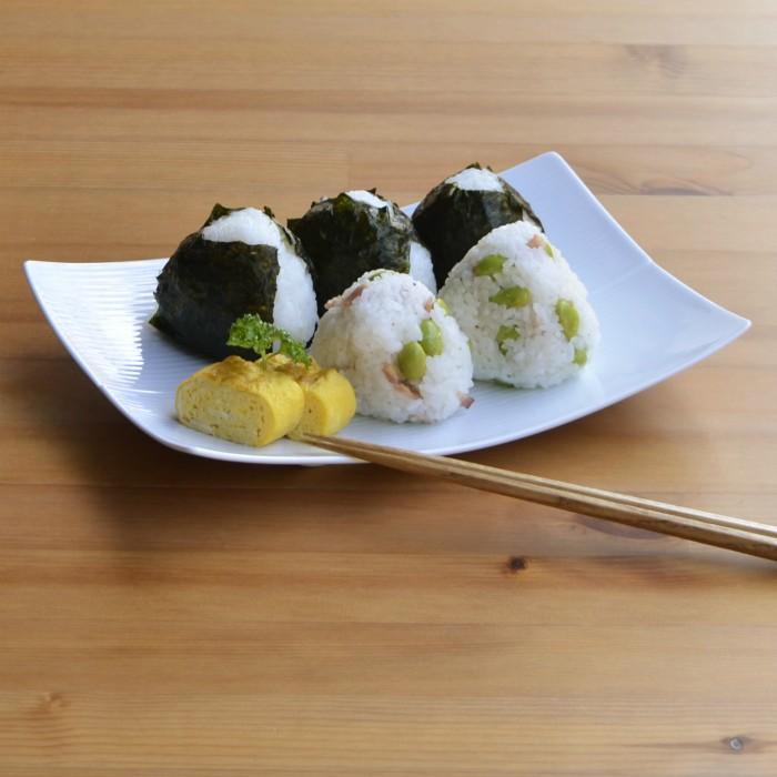 白山陶器 和食器 おしゃれ 波佐見焼 皿 長方皿 サイズ大 白磁 角皿