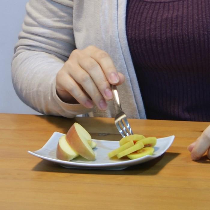 白山陶器 和食器 おしゃれ 波佐見焼 皿 長方皿 サイズ小 グレイ 角皿