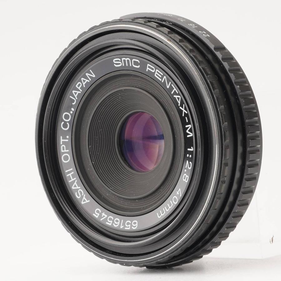 ペンタックス smc PENTAX-M 40mm F2.8 パンケーキレンズ