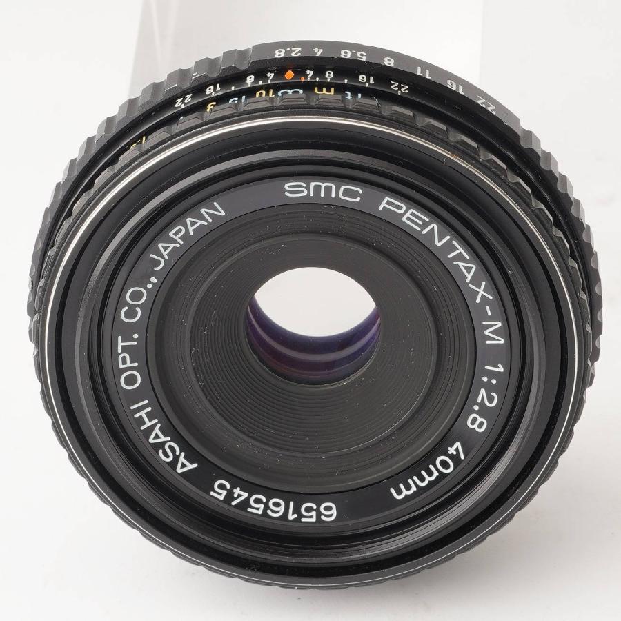 ペンタックス Pentax SMC PENTAX-M 40mm F2.8 パンケーキレンズ 