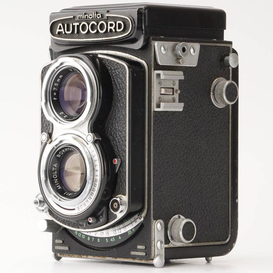 【美品】ミノルタ AUTOCORD 75mm f3.5 現状品 コニカミノルタ（KONICA MINOLTA） ミノルタ Minolta AUTOCORD III 3型