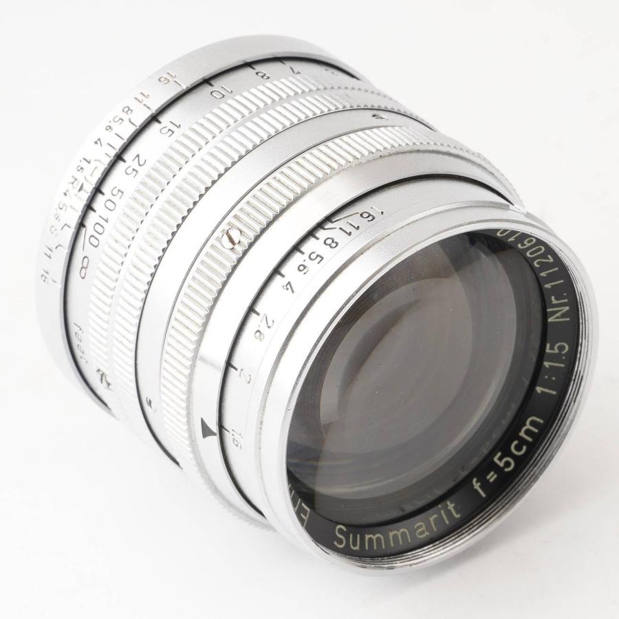 ライカ Leica 単焦点レンズ summarit 5cm f1.5 シルバー Leica (ライカ