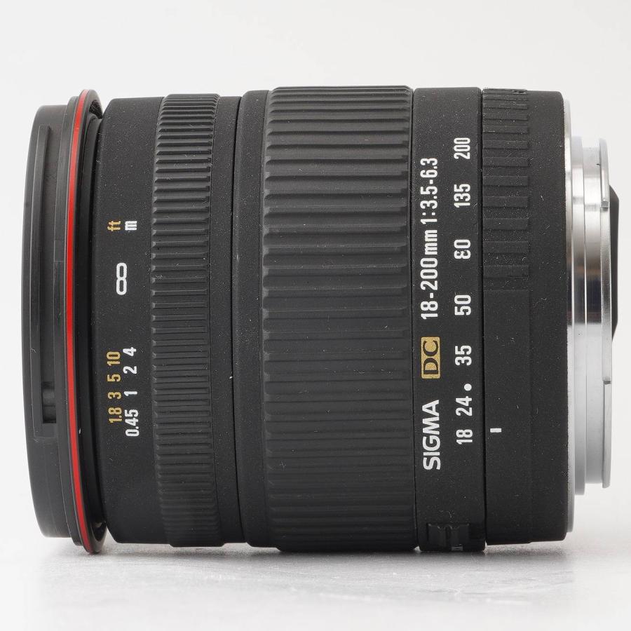 シグマ　18-200 EFマウント SIGMA 18-200mmズームレンズ Canon EF-Sマウント 超軽量
