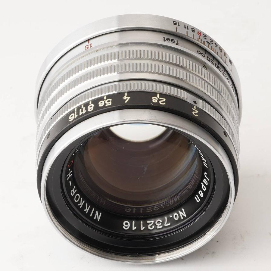 ニコン 日本光学 Nippon Kogaku Nikkor-H C 5cm f/2 ライカ L39