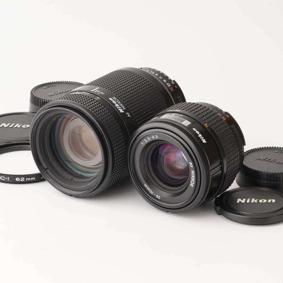 Nikon ズームレンズ 70-210mm 35-70mm セット ニコン（Nikon） Nikon AF Nikkor 35-70mm F3.3-4.5 / Nikon AF Nikkor