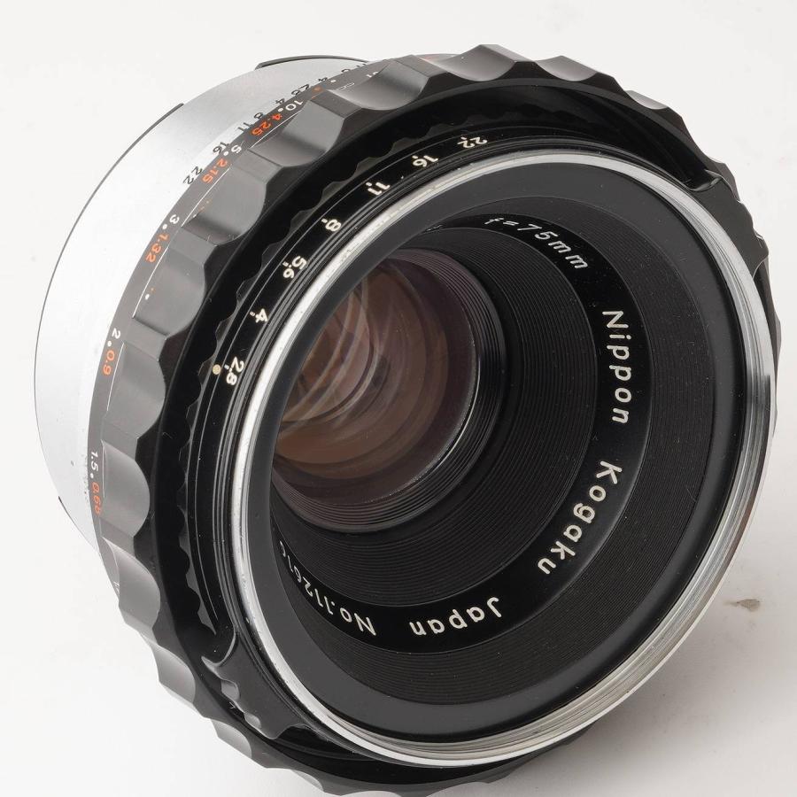 bronica NIKKOR-P 75mm F2.8 ヘリコイドユニット付き ニコン（Nikon） ブロニカ Nippon Kogaku NIKKOR-P 75mm F2.8 for