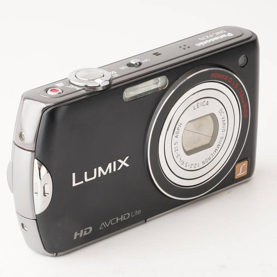 パナソニック Panasonic ルミックス LUMIX DMC-FX70 エスプリブラック
