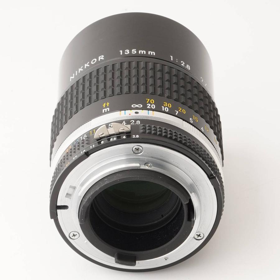 ニコン（Nikon） 美品 Nikon Ai-s NIKKOR 135mm F2.8 Fマウント