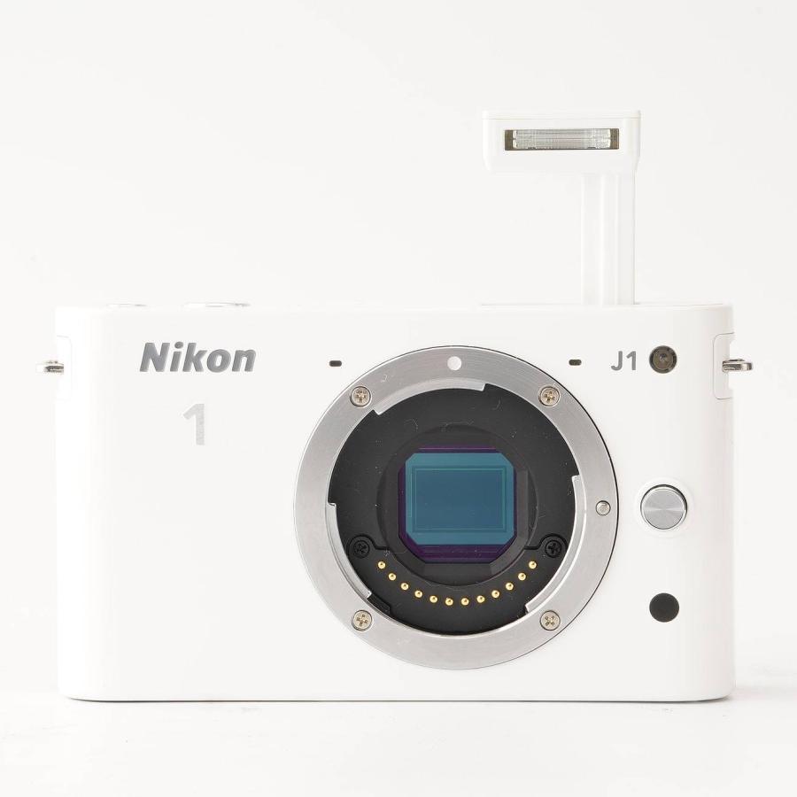 ニコン Nikon 1 J1 ホワイト 1 NIKKOR 10-30mm F3.5-5.6 VR / 1