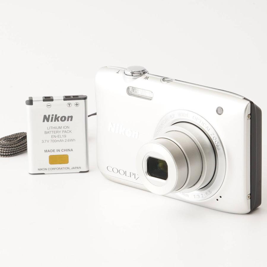 ニコン（Nikon） Nikon COOLPIX S2900 シルバー コンパクトデジタルカメラ : ナチュラル・カメラ - 通販 ...
