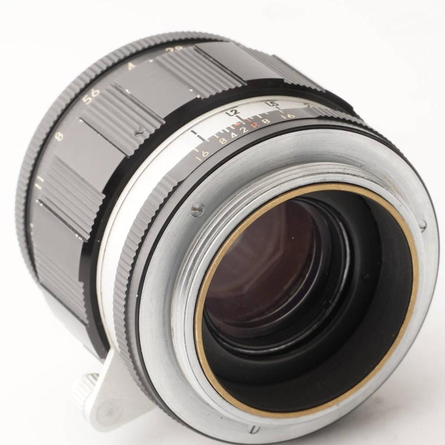 東京光学　Topcor 50mm f/3.5 レンズ　L39 ロケットみたいな東京光学のレンズ「Topcor 5cm F3.5 固定鏡胴