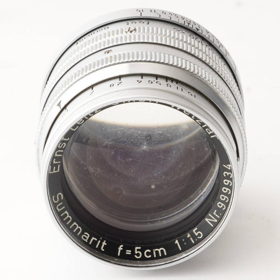 LEICA Ernst Leitz Summarit 5cm 1.5 Lマウント ライカ LEICA Summarit 50mm F1.5 ズマリット 5cm Lマウント L39 前期