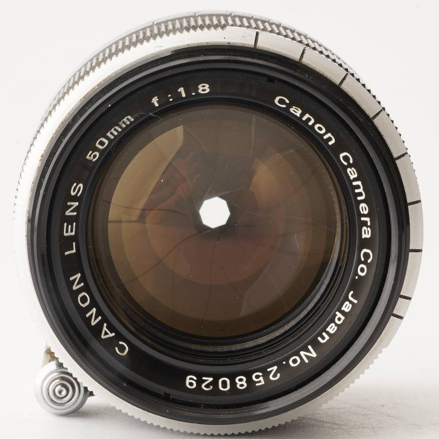 【良品】Canon 50mm F1.8 ライカL39マウント 初期 カメラ Canon 50mm F1.8 L39 初期 Leica