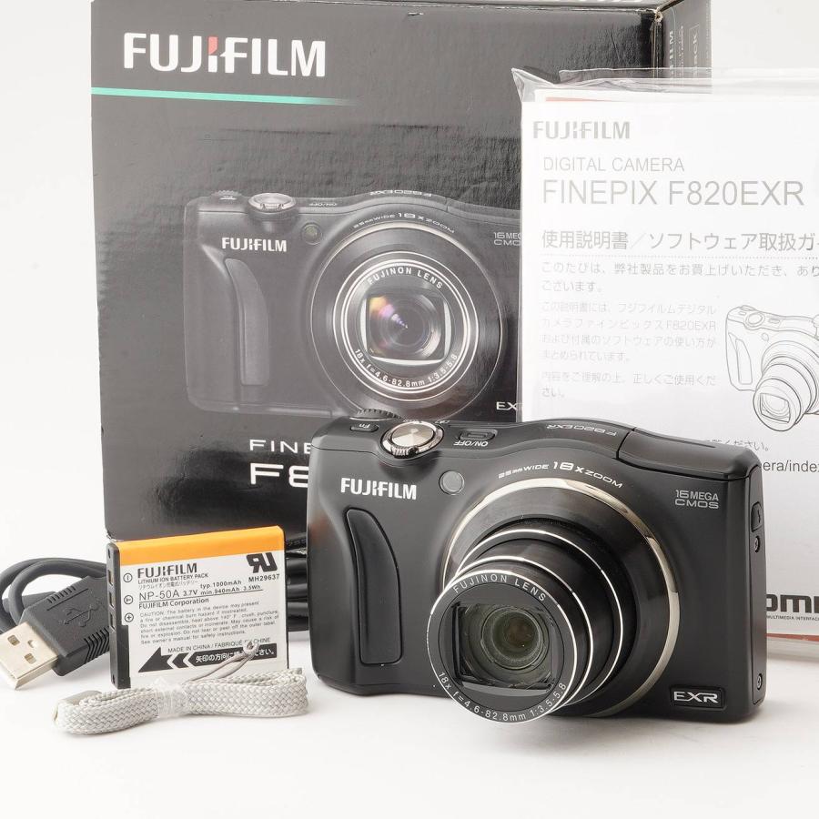 FUJIFILM（フジフイルム） フジ Fujifilm FINEPIX F820 EXR ブラック