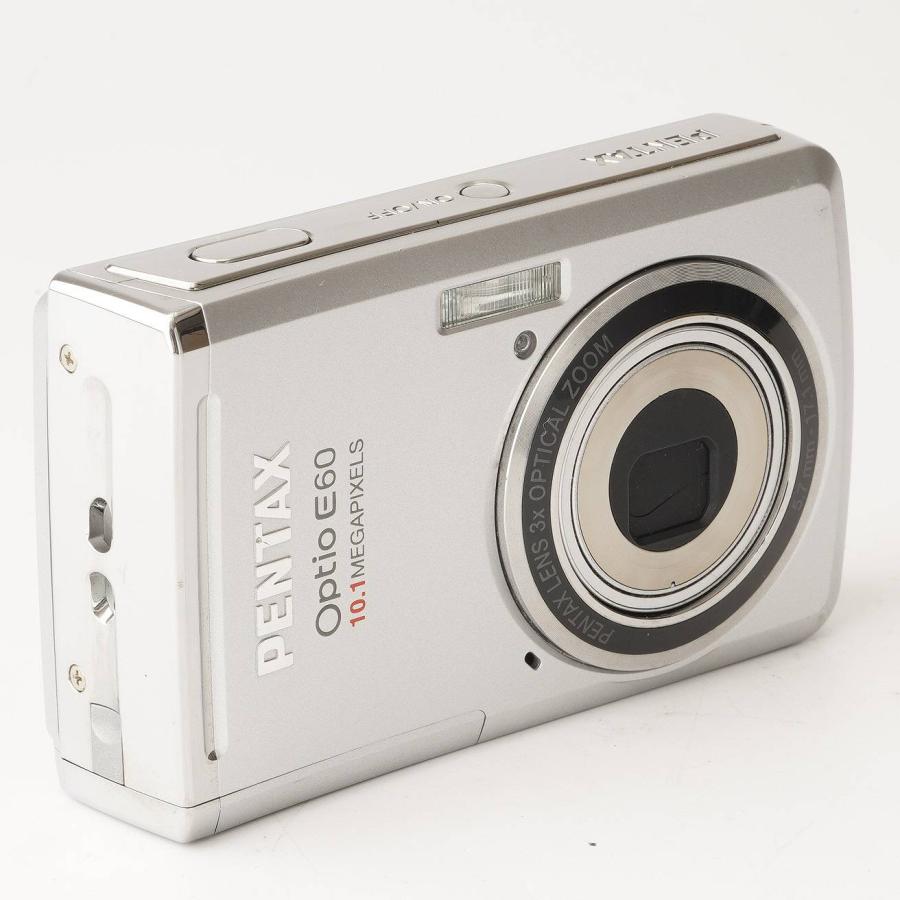ペンタックス Pentax Optio E60 シルバー : ナチュラル・カメラ - 通販 