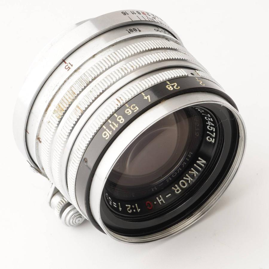 ニコン（Nikon） Nikon Nippon Kogaku NIKKOR H C 5cm 50mm F2 黒帯