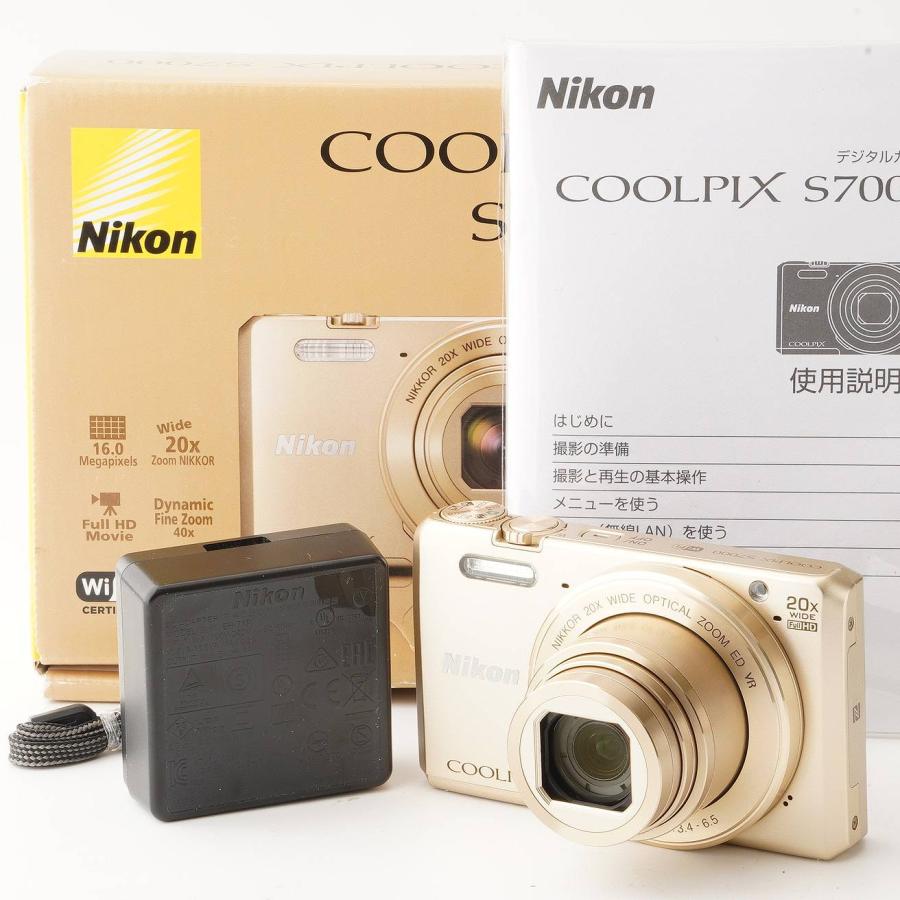 ニコン（Nikon） Nikon COOLPIX S7000 ゴールド 20x OPTICAL ZOOM