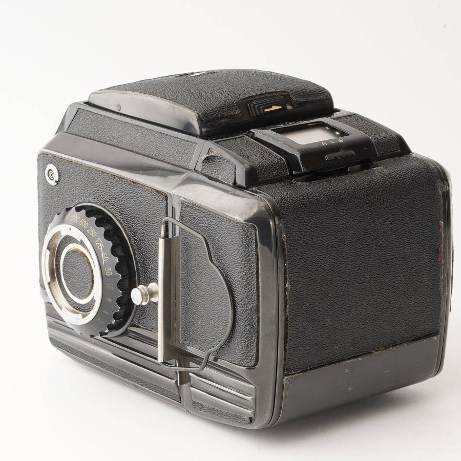 良品 ZENZA BRONICA S2 後期 ブラック + 150mm F3.5 ゼンザブロニカ Zenza Bronica S2 後期 ブラック/ Zenzanon 150mm F3.5