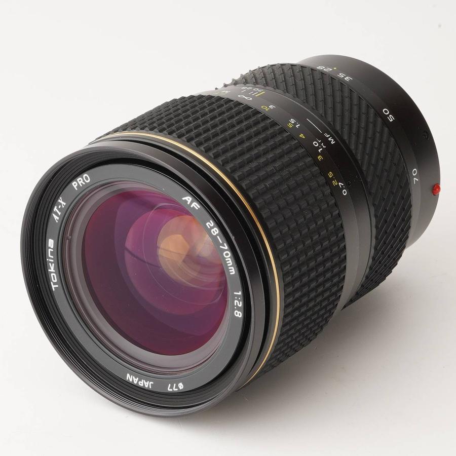 美品SONY aマウントTokina AT-X PRO 28-70 F2.8 トキナー Tokina AT-X PRO 28-70mm F2.8 ソニー Aマウント