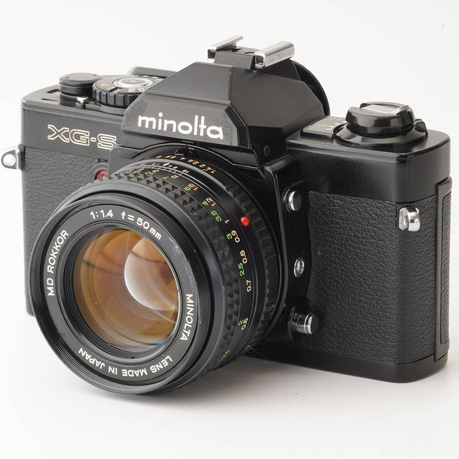 フィルムカメラ Minolta XG-S / MD ROKKOR 50mm f1.4 Lens コニカミノルタ（KONICA MINOLTA） ミノルタ Minolta XG-S / MD ROKKOR