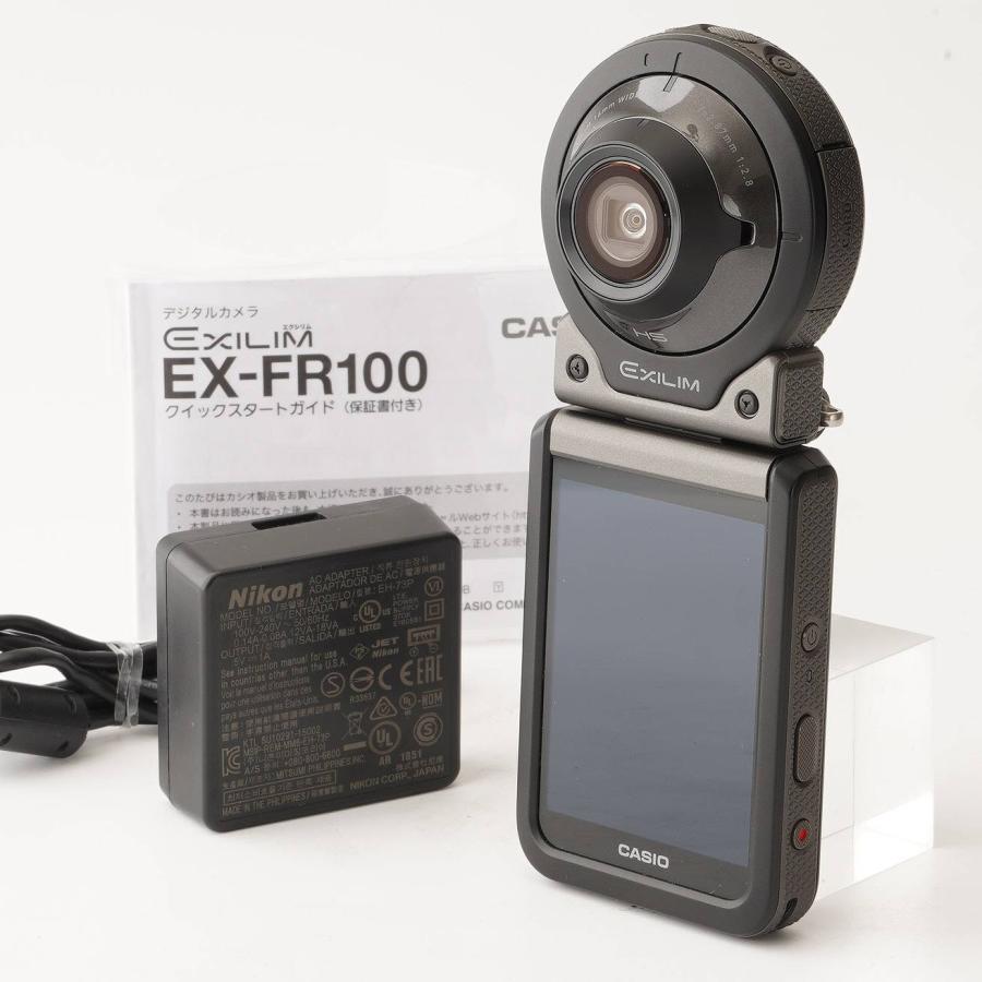 CASIO（カシオ） Casio EXILIM EX-FR100 ブラック : ナチュラル・カメラ - 通販 - Yahoo!ショッピング
