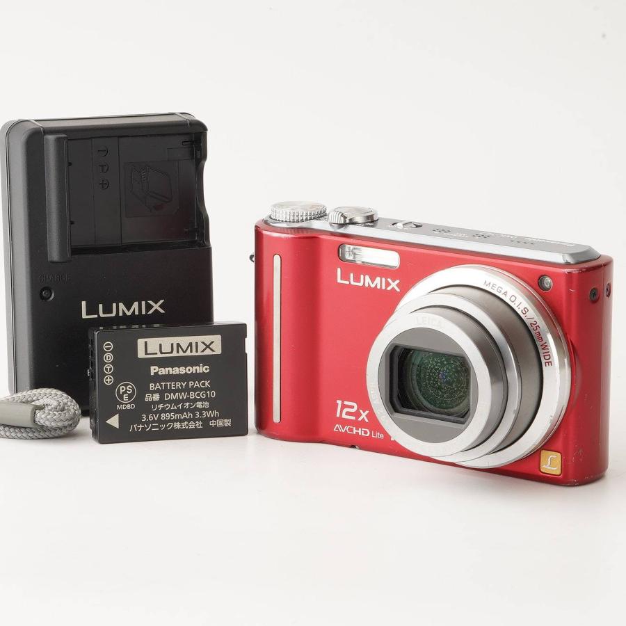 Panasonic DMC-TZ7 レッド 12倍ズーム Panasonic（パナソニック） Panasonic Lumix DMC-TZ7 レッド 12x