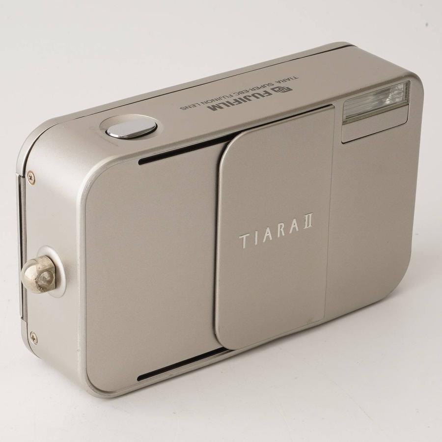 FUJIFILM フィルムカメラ　TIARA II コンパクトでオシャレなフィルムカメラ「FUJIFILM TIARA Ⅱ」【作例付き】