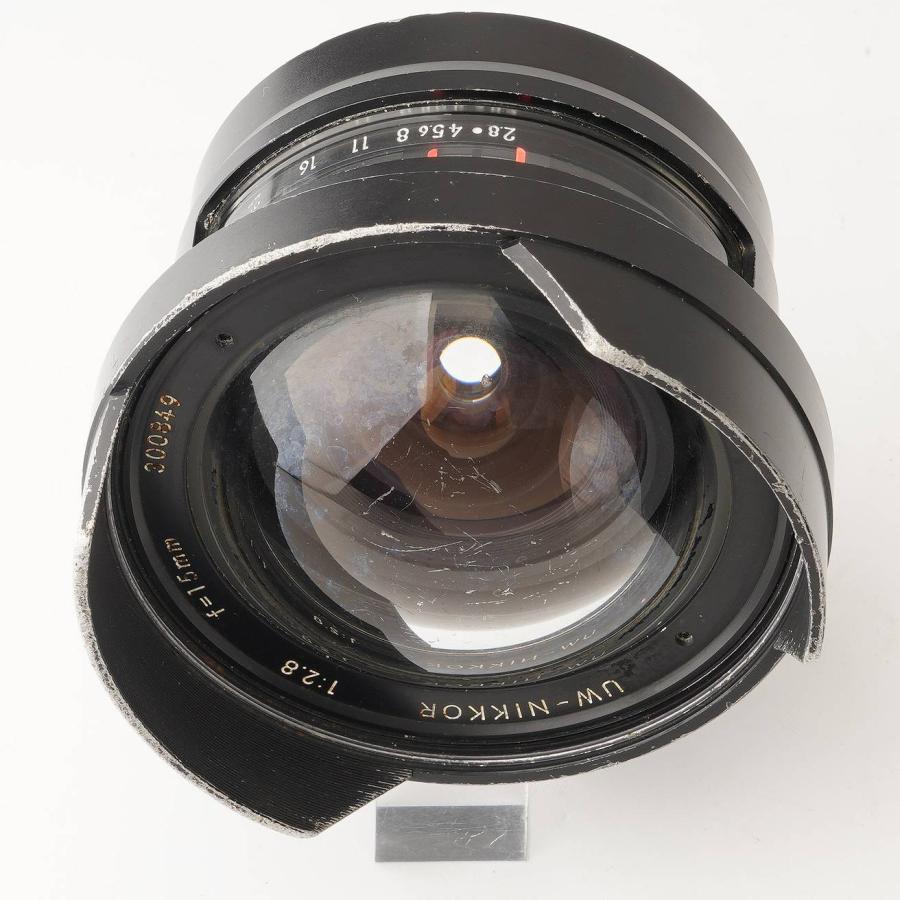 NIKON UW-NIKKOR 15mm f/2.8 レンズ 専用ファインダー付 ニコン（Nikon） Nikon UW-Nikkor 15mm F2.8 Nikonos ニコノス用