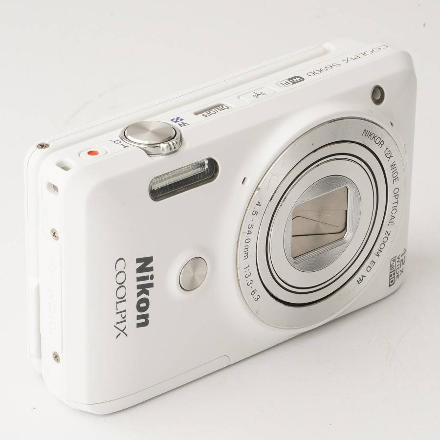 ニコン（Nikon） Nikon COOLPIX S6900 ホワイト 12x 光学ズーム