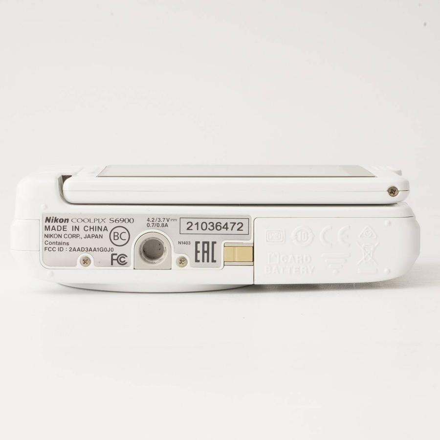 ニコン（Nikon） Nikon COOLPIX S6900 ホワイト 12x 光学ズーム