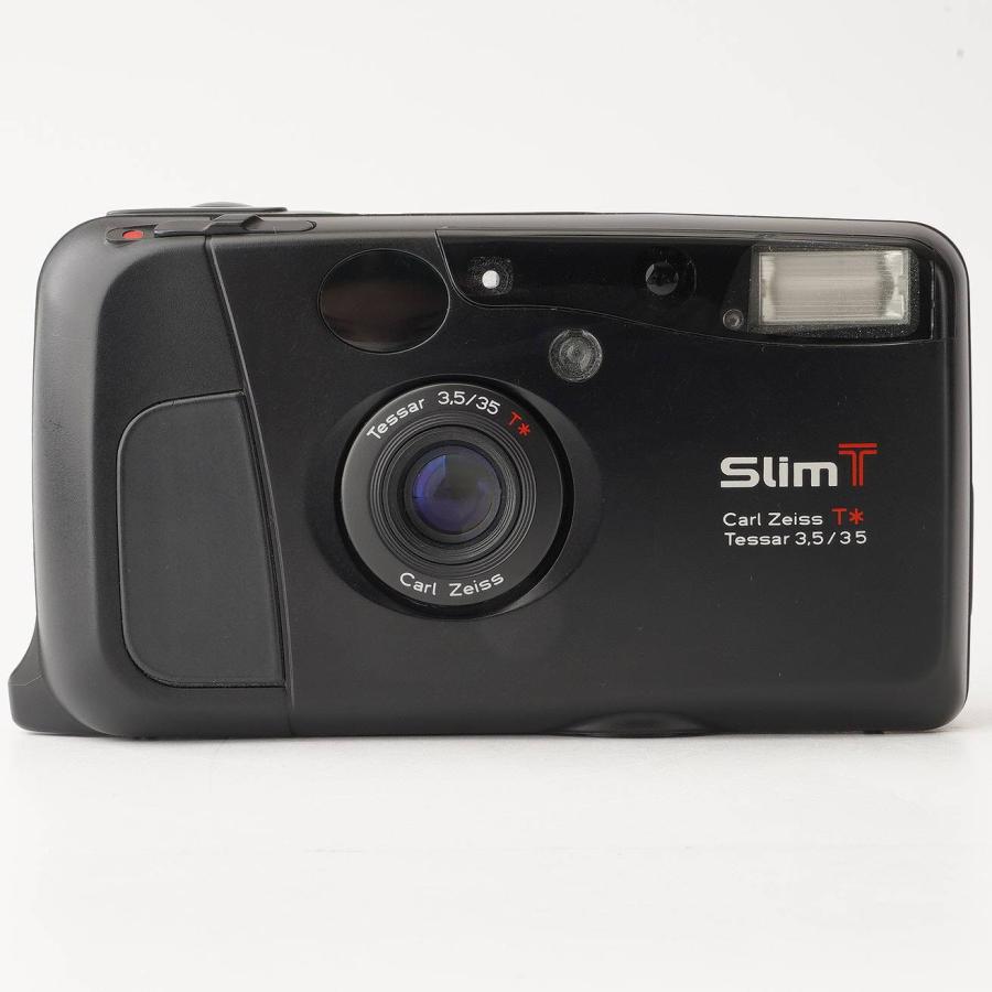 Kyocera Slim T Yashica T4 35mm Film Camera w/ Carl Zeiss T* Tessar