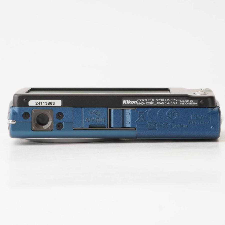 ニコン（Nikon） Nikon COOLPIX S230 ダークブルー 3x 光学ズーム