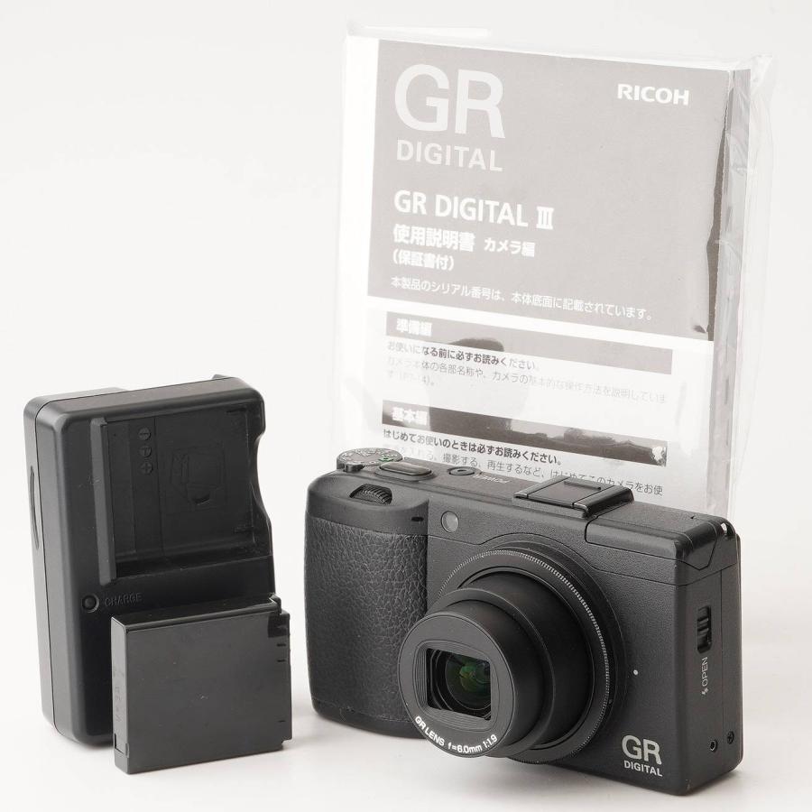 リコー（RICOH） RICOH GR DIGITAL III ブラック コンパクトデジタル
