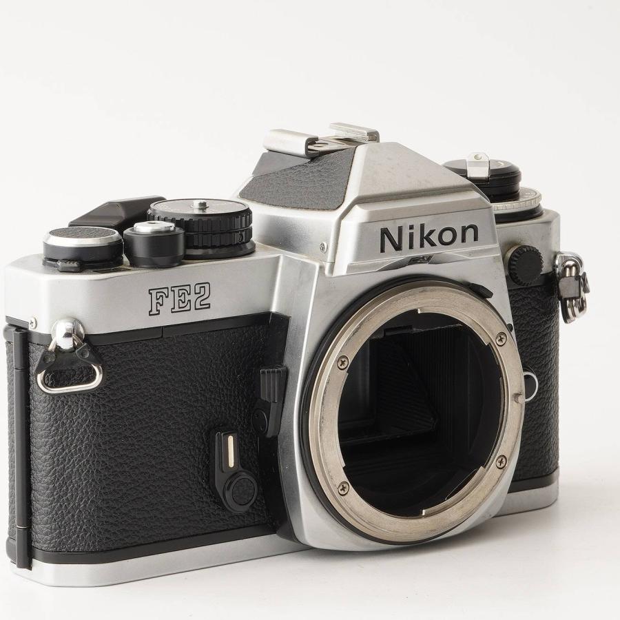 Nikon FE2 シルバー フィルムカメラ 一眼レフ 完動品 ニコン（Nikon） Nikon FE2 シルバー ボディ 35mm 一眼レフフィルム