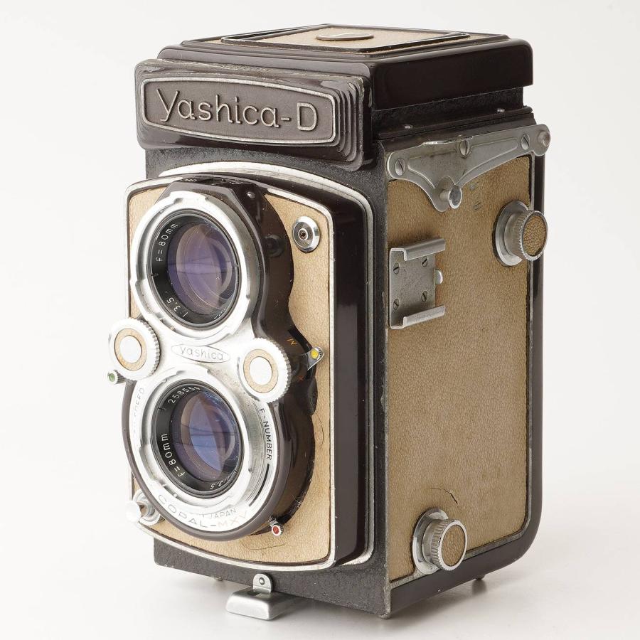 ★ヤシカYashica-D Yashikor 80mm F3.5 YASHICA（ヤシカ） Yashica-D ブラウン ベージュ / Yashikor 80mm F3.5