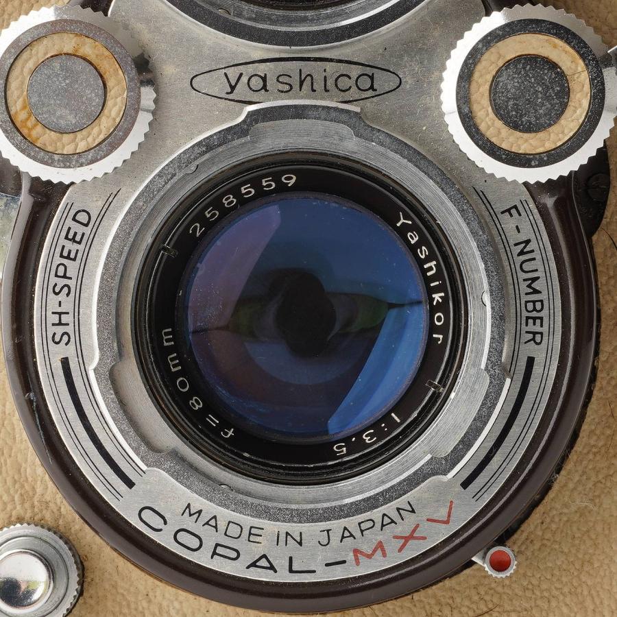 ヤシカ Yashica-D ブラウン ベージュ / Yashikor 80mm F3.5【公式通販】